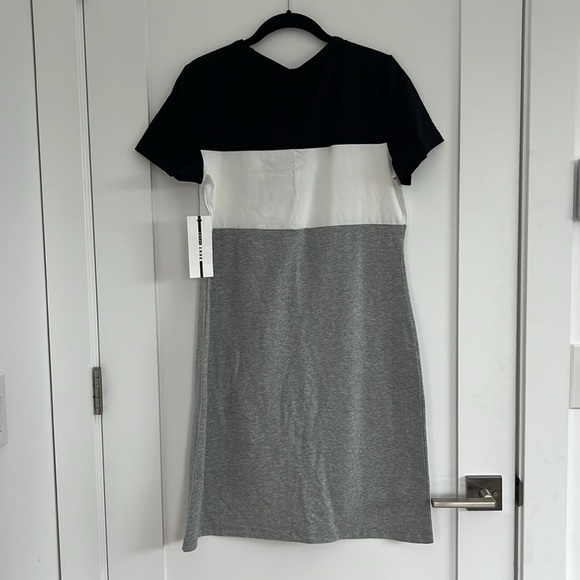 NWT DKNY Sport Colorblocked T-Shirt dress - Picture 5 of 7